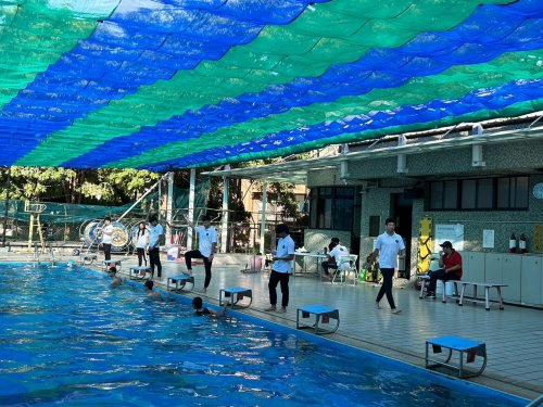 112學年度全校游泳專長能力檢定